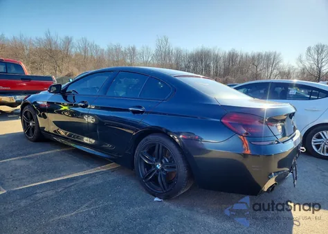 2016 BMW 640 I Gran Coupe из США, поврежденный, VIN WBA6D0C52GG432268